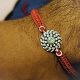 Traditional 925 Silver Rakhi