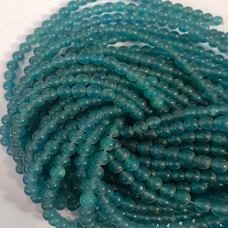 JADE BEADS (POWDER BLUE PLAIN)