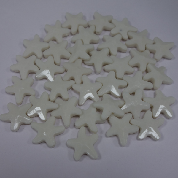 PASTEL BEADS STARFISH (PACK OF 10 GRAMS)