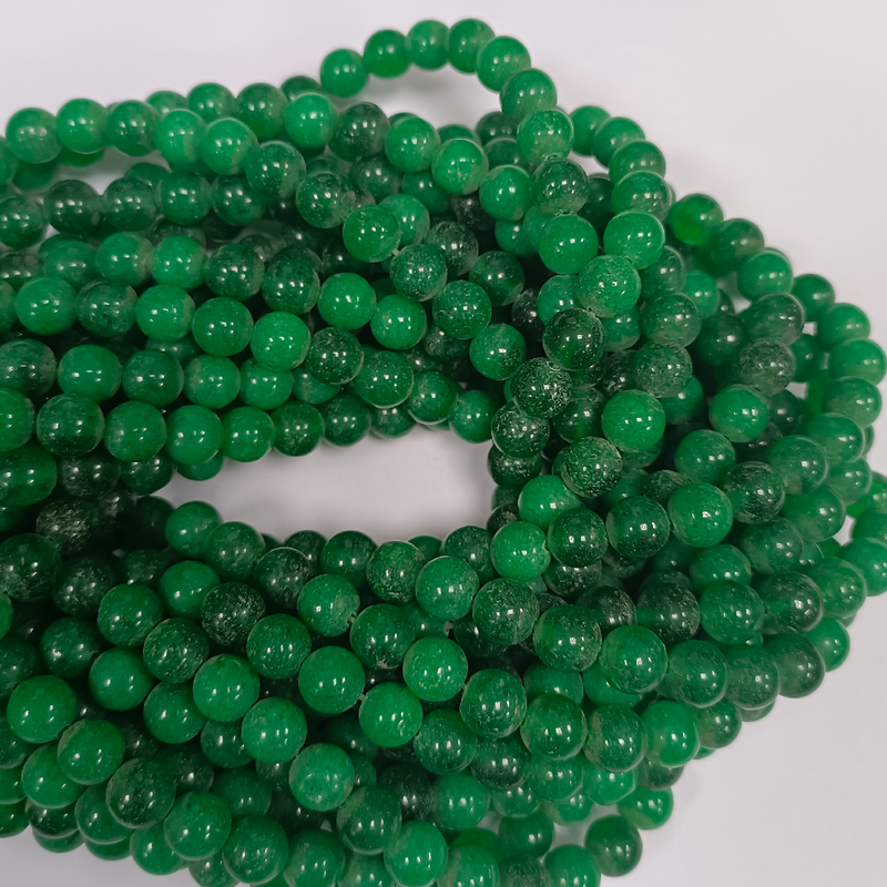 JADE BEADS (GREEN PLAIN)