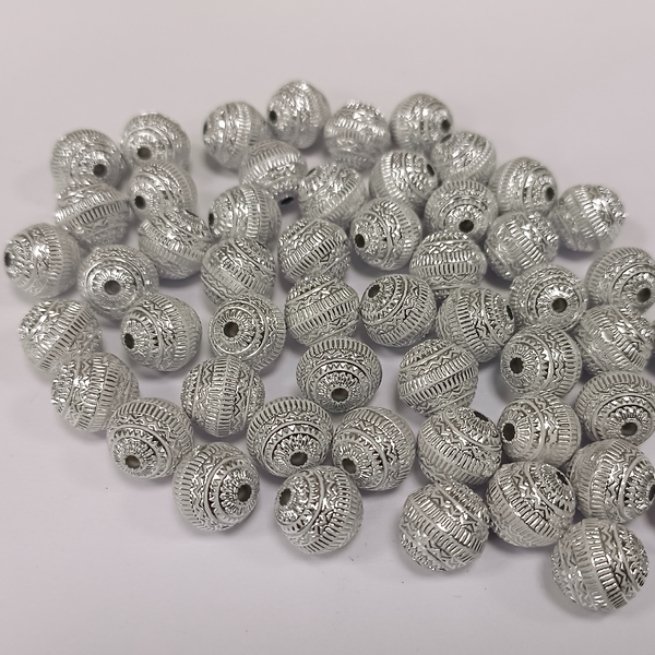 ACRYLIC BEADS BALLS 10MM PACK OF 10 PIECES
