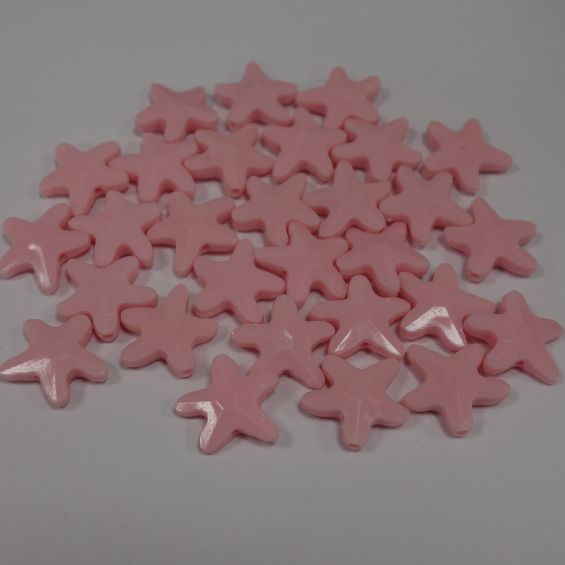 PASTEL BEADS STARFISH (PACK OF 10 GRAMS)