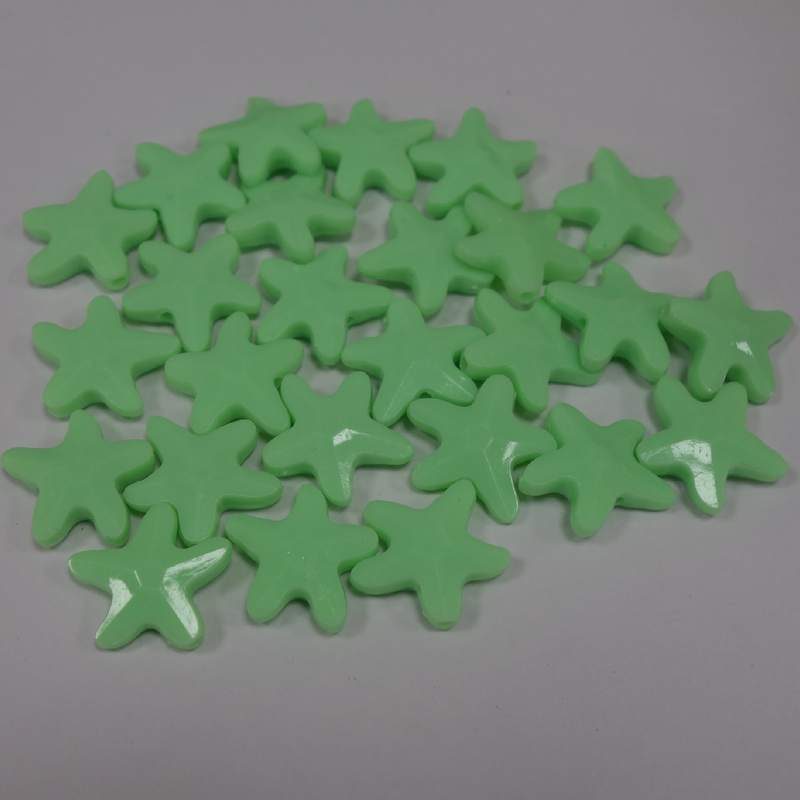 PASTEL BEADS STARFISH (PACK OF 10 GRAMS)