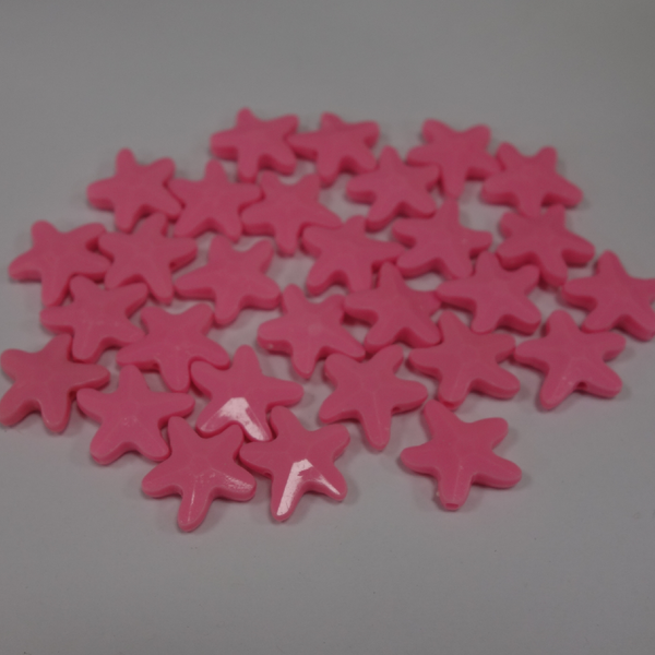 PASTEL BEADS STARFISH (PACK OF 10 GRAMS)