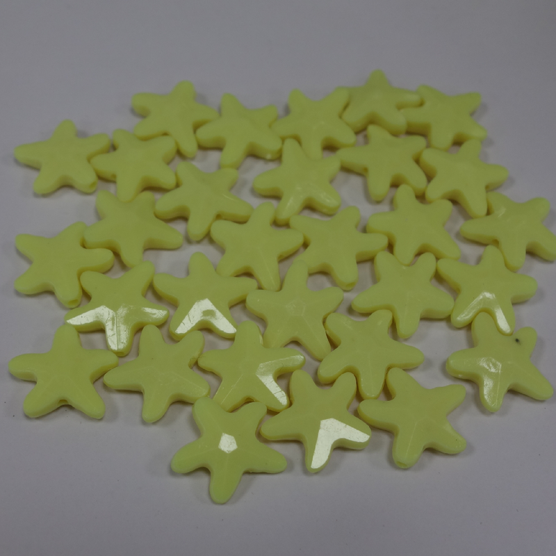 PASTEL BEADS STARFISH (PACK OF 10 GRAMS)