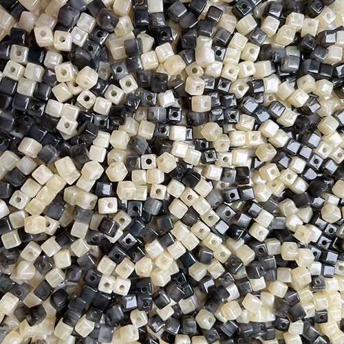 ACRYLIC BEADS TYPES AND SHAPES (100 Piece)