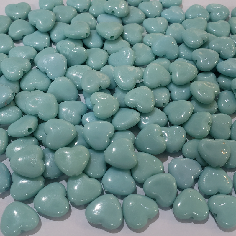 PASTEL HEART BEADS (PACK OF 10 GRAMS)