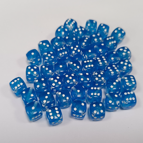 ACRYLIC BEADS DICE PACK OF 10 PIECES