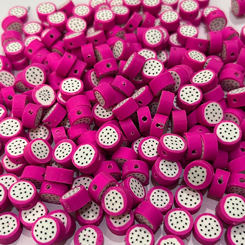 DRAGON  FRUITS FIMO BEADS OF PACK