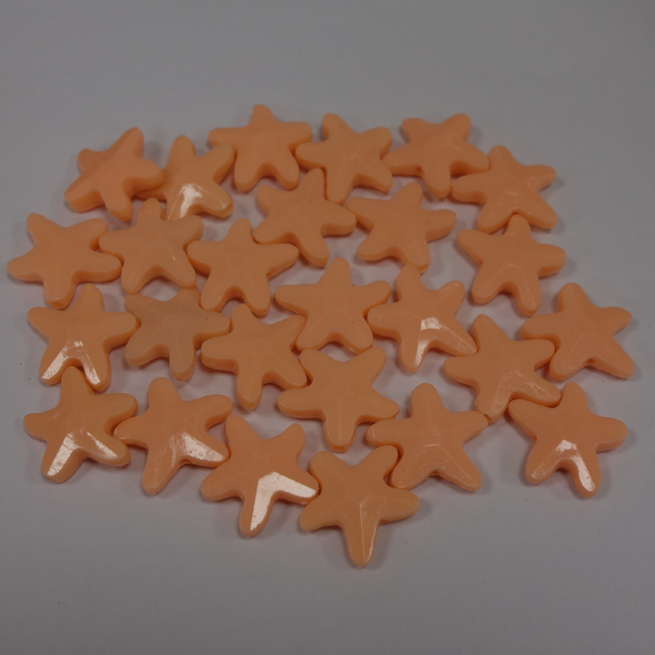 PASTEL BEADS STARFISH (PACK OF 10 GRAMS)