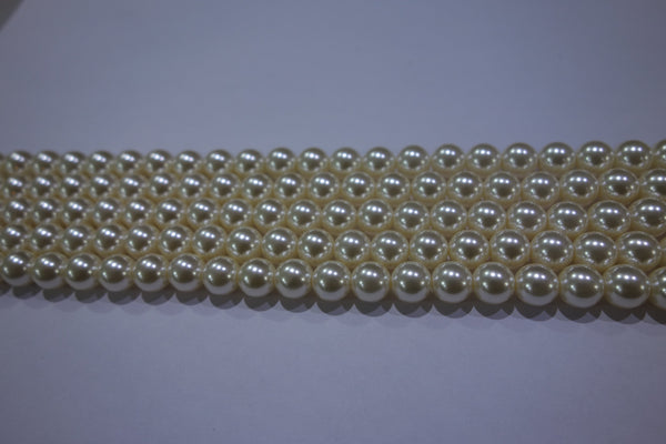 BSS SSTRINGZ CREAM PEARL 8MM