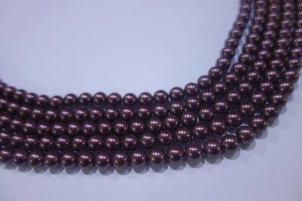 BSS SSTRINGZ BURGUNDY PEARL 8MM