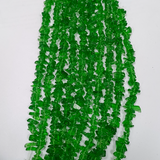 UNCUT GLASS BEADS CHIPS (Per line)