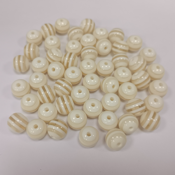 ACRYLIC BEADS BALLS 12MM PACK OF 10 PIECES