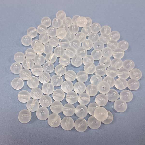 ACRYLIC BEADS BALLS 12MM PACK OF 10 PIECES