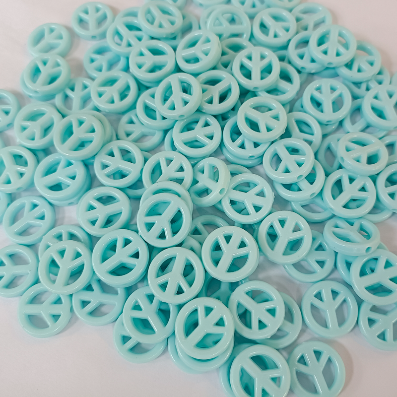 PASTEL PEACE BEADS (PACK OF 10 GRAMS)