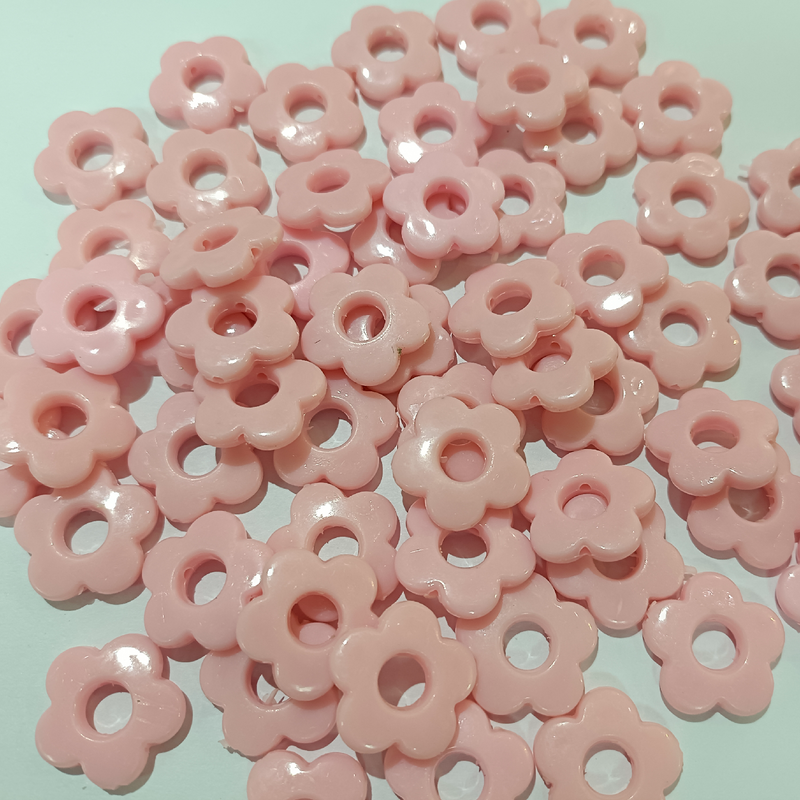 PASTEL FLOWER BEADS DAISY (PACK OF 10 GRAMS)