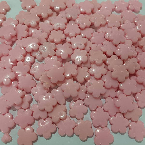 PASTEL FLOWER BEADS ORCHID (PACK OF 10 GRAMS)