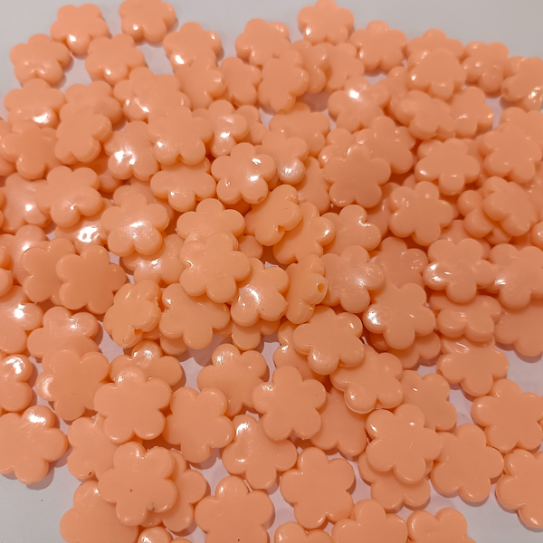 PASTEL FLOWER BEADS ORCHID (PACK OF 10 GRAMS)