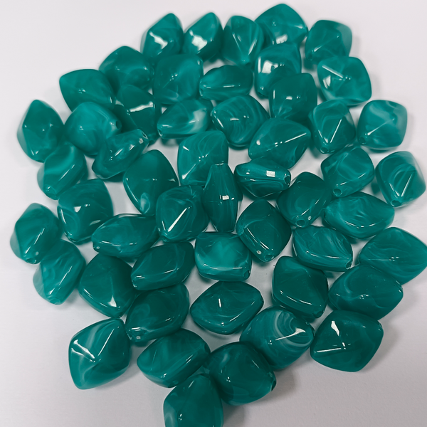 ACRYLIC BEADS 10 pieces