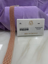 BSS SSTRINGZ ROSE PEACH PEARL 4MM