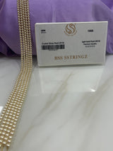 BSS SSTRINGZ LIGHT GOLD PEARL  4MM