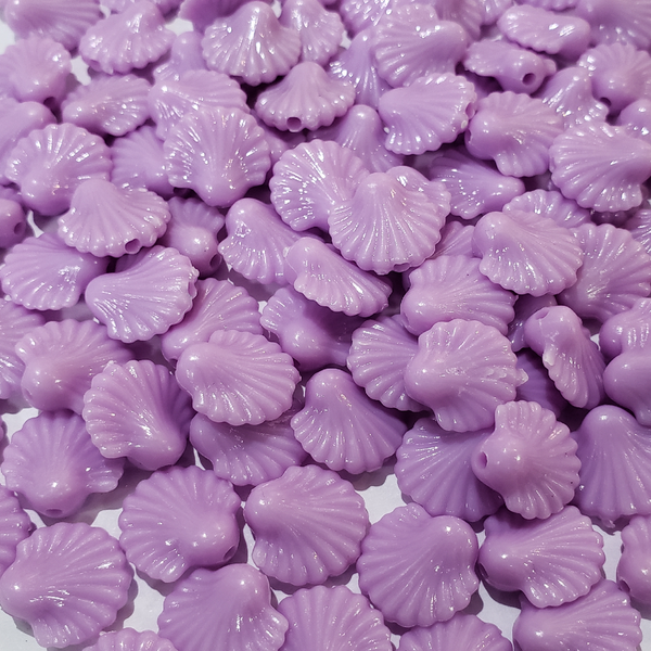 PASTEL SHELL BEADS (PACK OF 10 GRAMS)