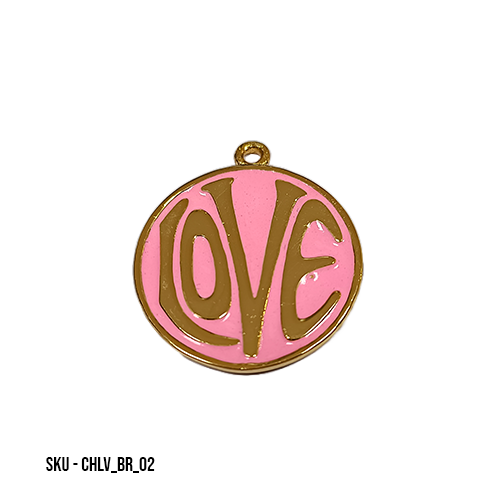 BRASS LOVE SHAPE (10 Peices)