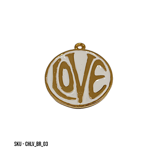 BRASS LOVE SHAPE (10 Peices)