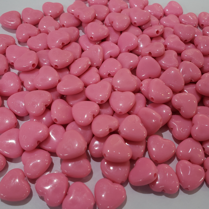 PASTEL HEART BEADS (PACK OF 10 GRAMS)