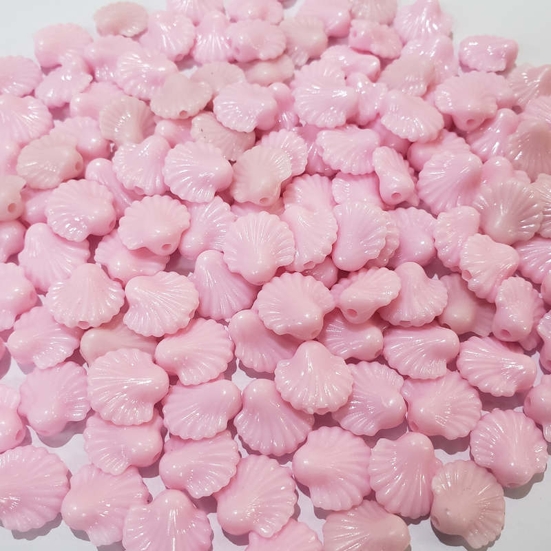 PASTEL SHELL BEADS (PACK OF 10 GRAMS)