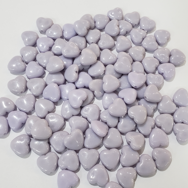 PASTEL HEART BEADS (PACK OF 10 GRAMS)