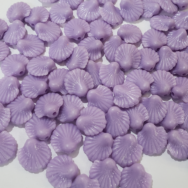 PASTEL SHELL BEADS (PACK OF 10 GRAMS)