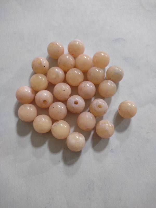 ACRYLIC BEADS BALLS PACK OF 10 PIECES